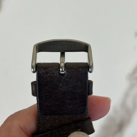 FOSSIL Brown Gold Degrade Dial Men's Watch JR-8209 - Picture 5 of 7